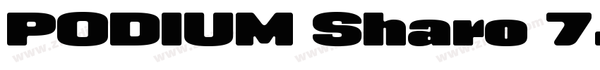 PODIUM Sharo 7.12ita字体转换 PODIUM Sharo 7.12ita字体转换